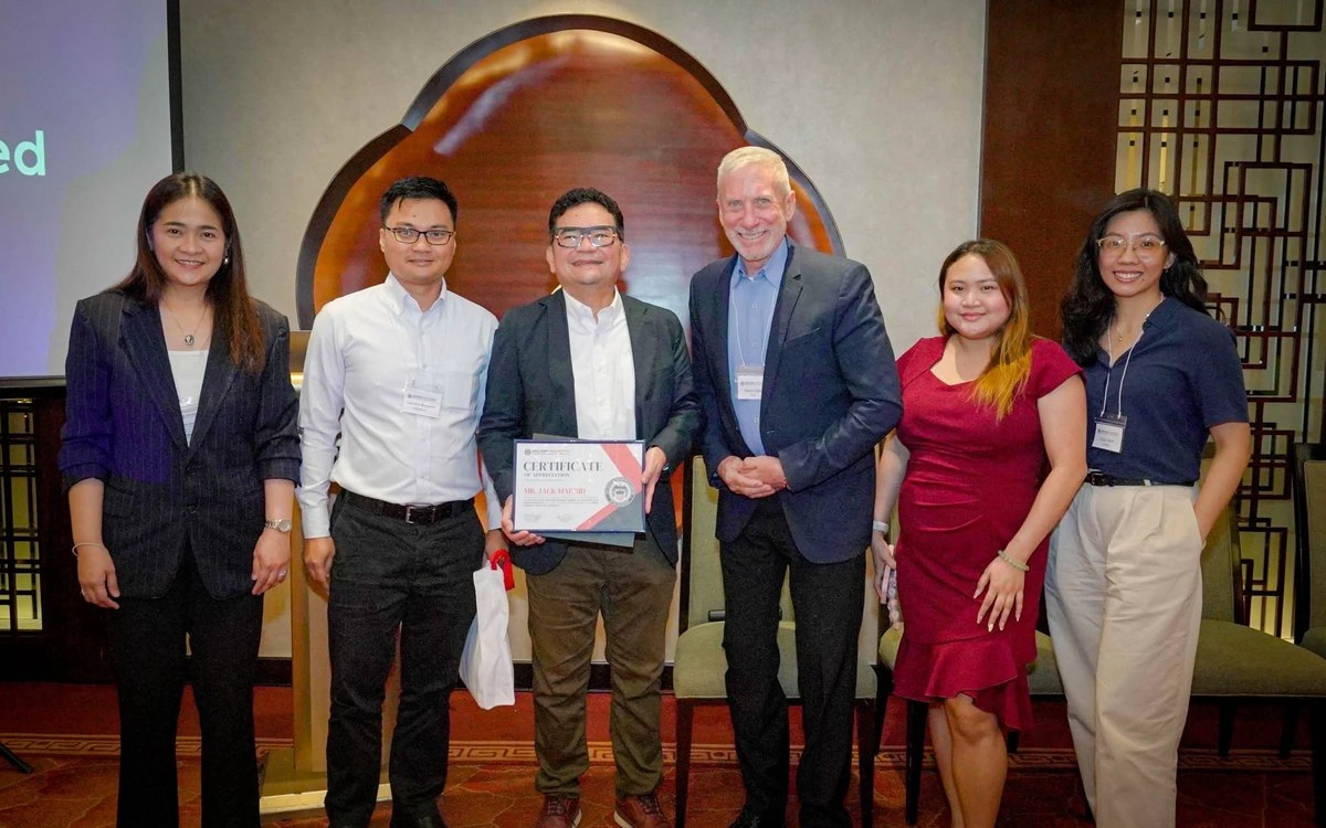 Speakers at The Connected Workplace event at Shangri-La Manila