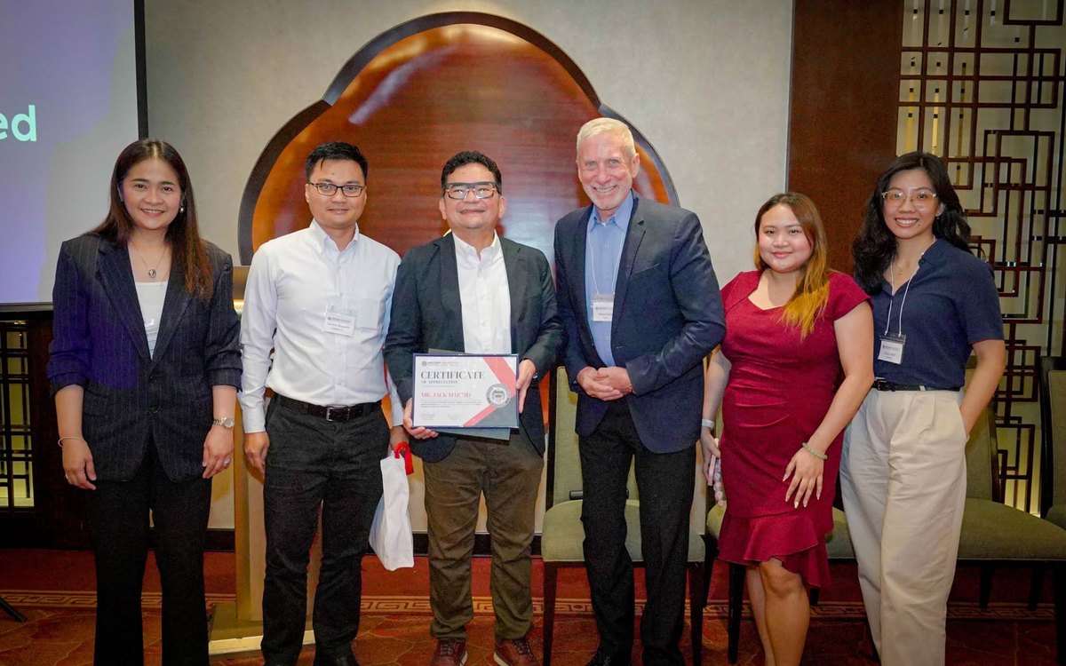 Speakers at The Connected Workplace event at Shangri-La Manila